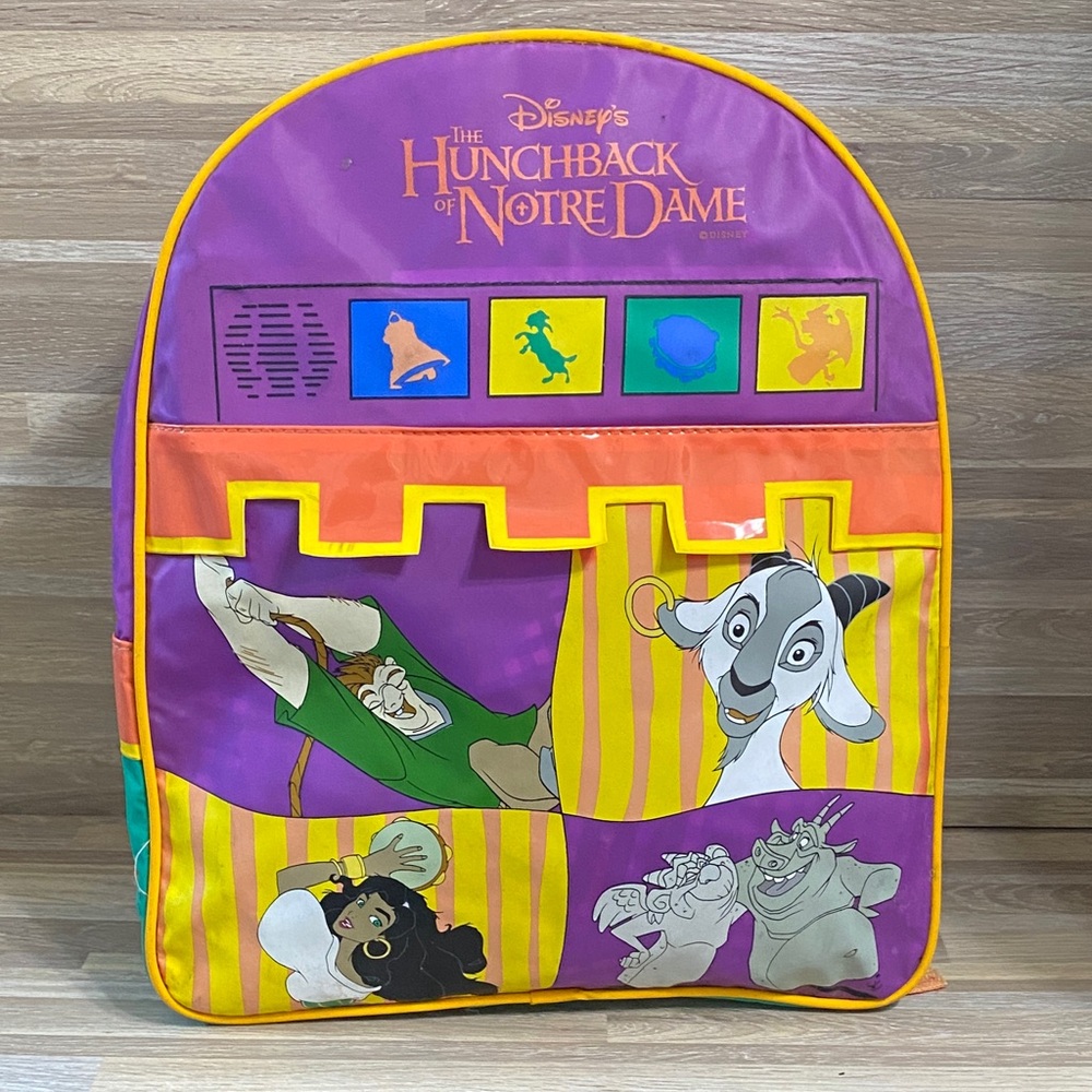 Disney Hunchback of Notre Dame Colorful Backpack - Picture 3 of 9